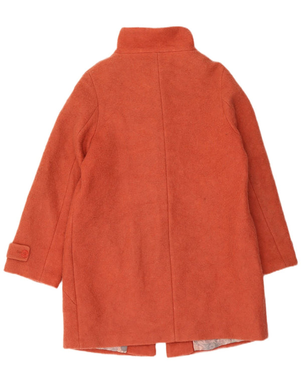 Sobretudo feminino Marks & Spencer UK 14 grande lã rosa