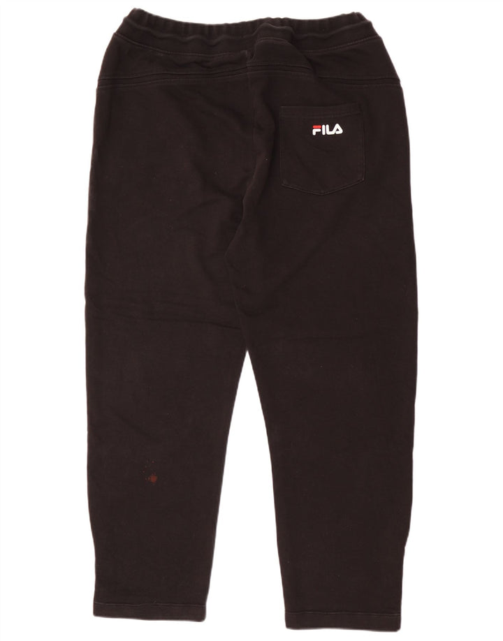 Calça de treino masculina Fila 2XL algodão preto