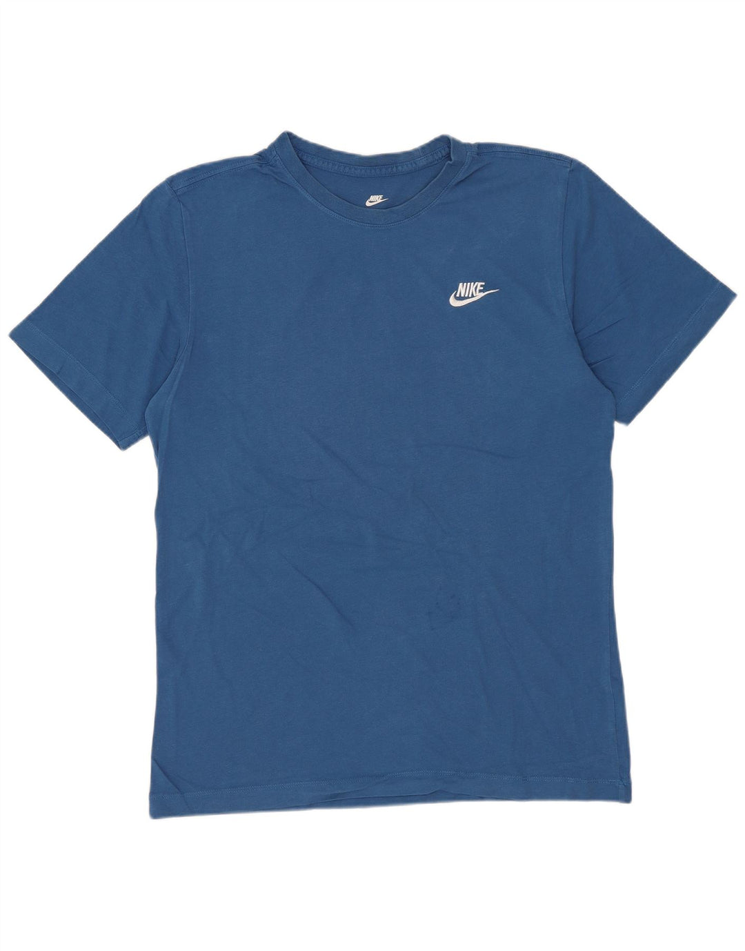 Camiseta masculina Nike Top pequeno algodão azul