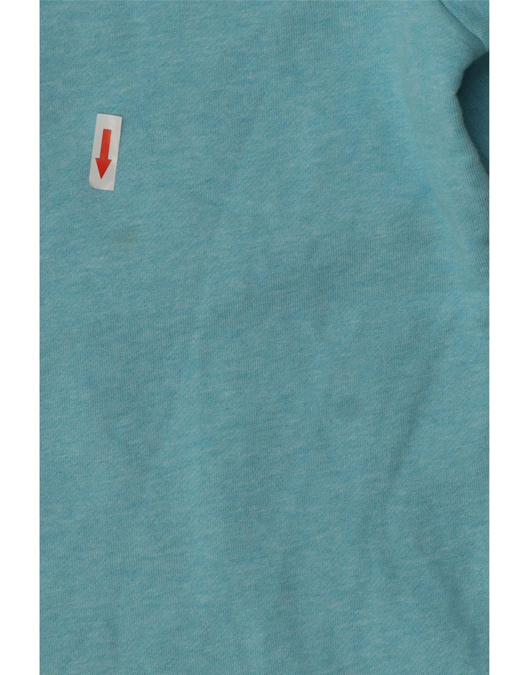 Crew Clothing Mens Zip Neck Moletom Jumper Médio Algodão Azul