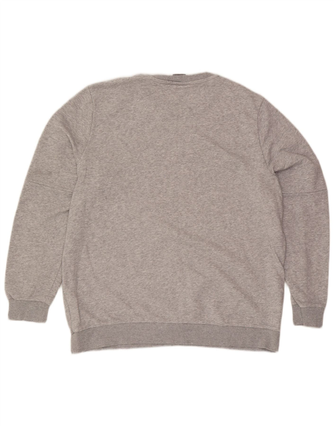 Puma Mens Graphic Moletom Jumper XL Cinza Colorblock Algodão