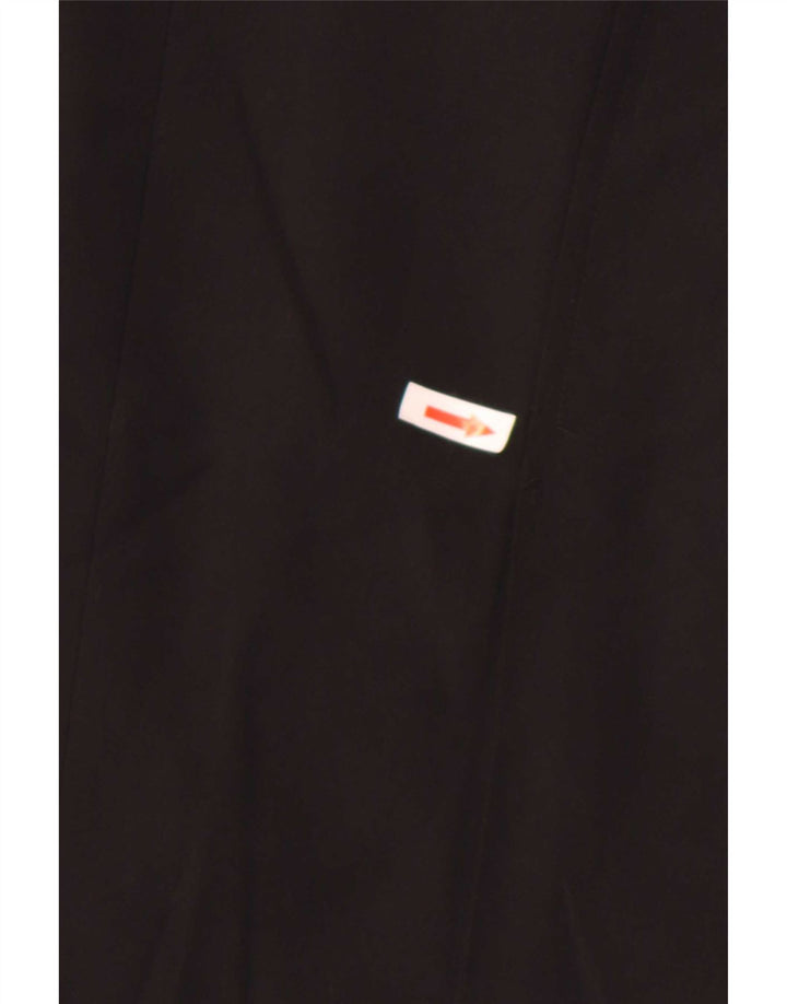 Guess Womens Crop Blazer Jacket UK 12 Médio Preto Poliéster
