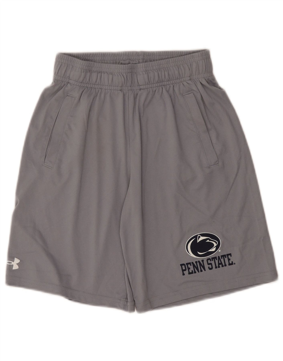 UNDER ARMOUR Boys Penn State Graphic Sport Shorts 11-12 anos cinza grande