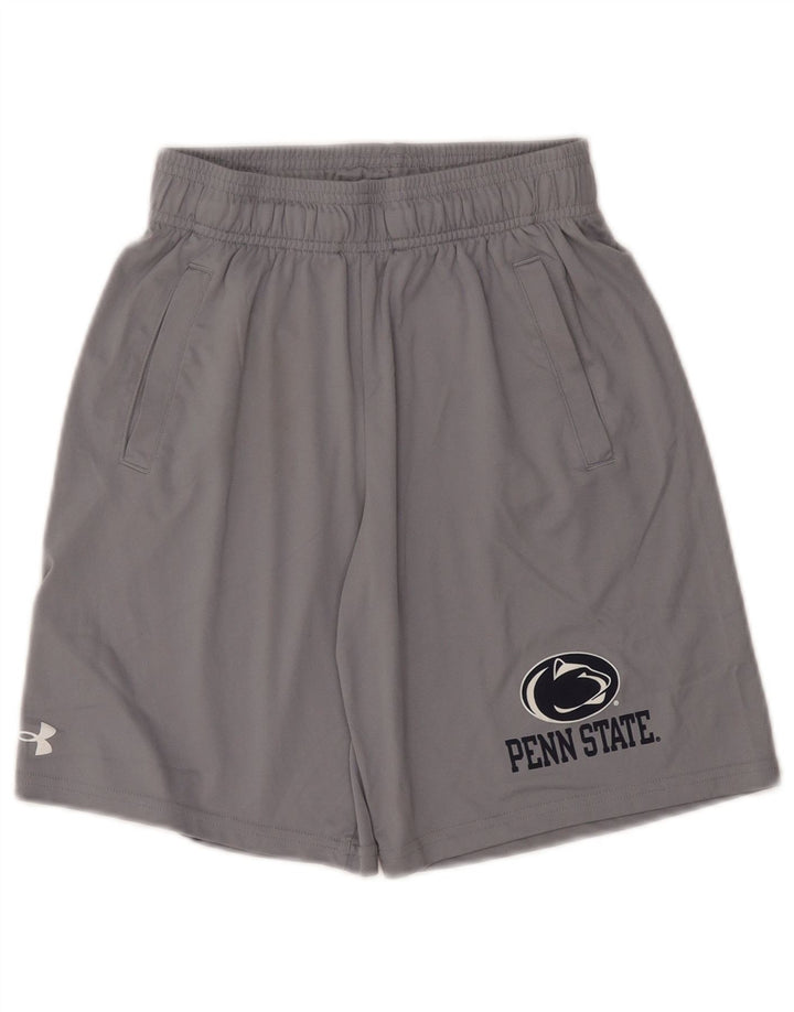 UNDER ARMOUR Boys Penn State Graphic Sport Shorts 11-12 anos cinza grande
