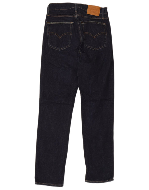 Calça jeans feminina Levi's 724 High Rise Straight W27 L28 azul marinho algodão