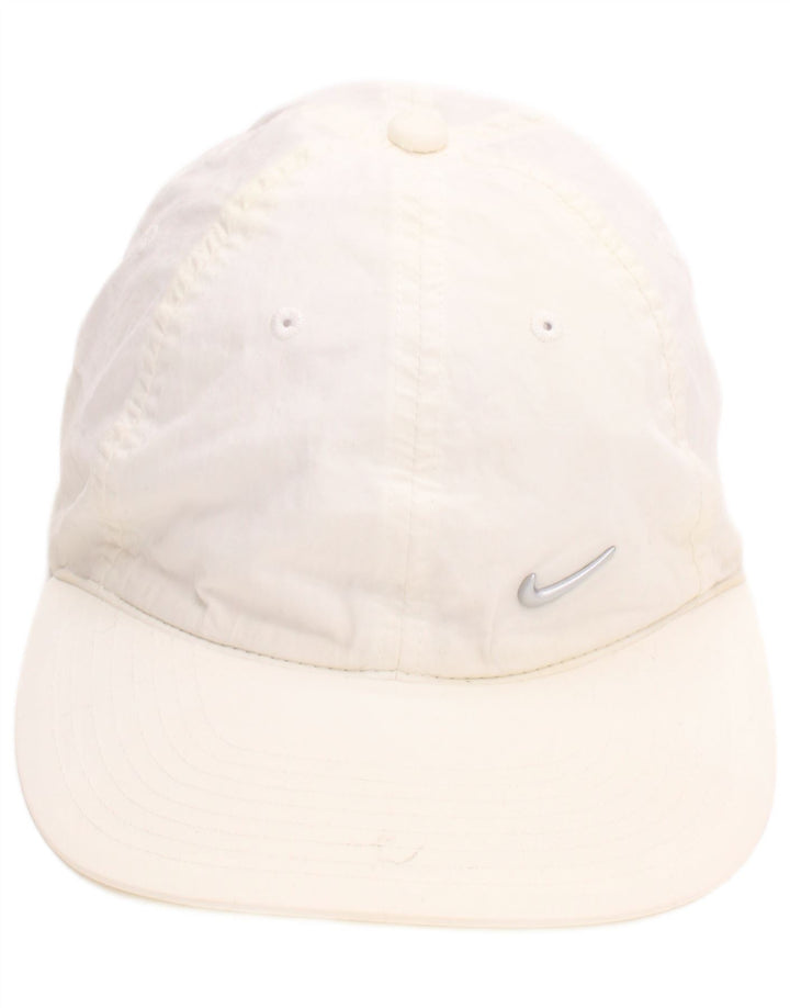 Boné de beisebol feminino Nike tamanho único algodão branco esportivo