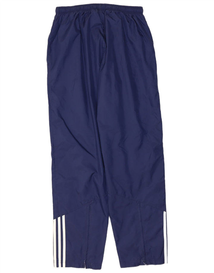 Calça de treino masculina Adidas médio azul marinho poliéster