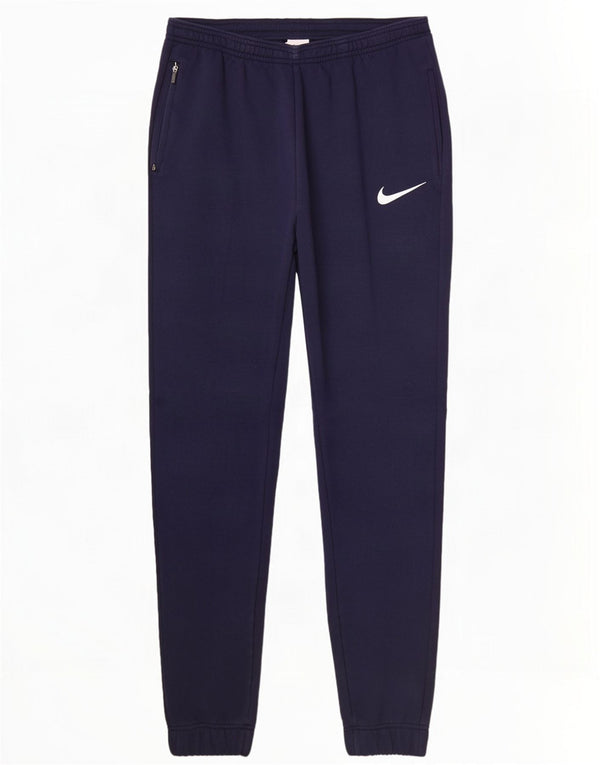 Calça de treino masculina Nike Joggers XL azul marinho algodão