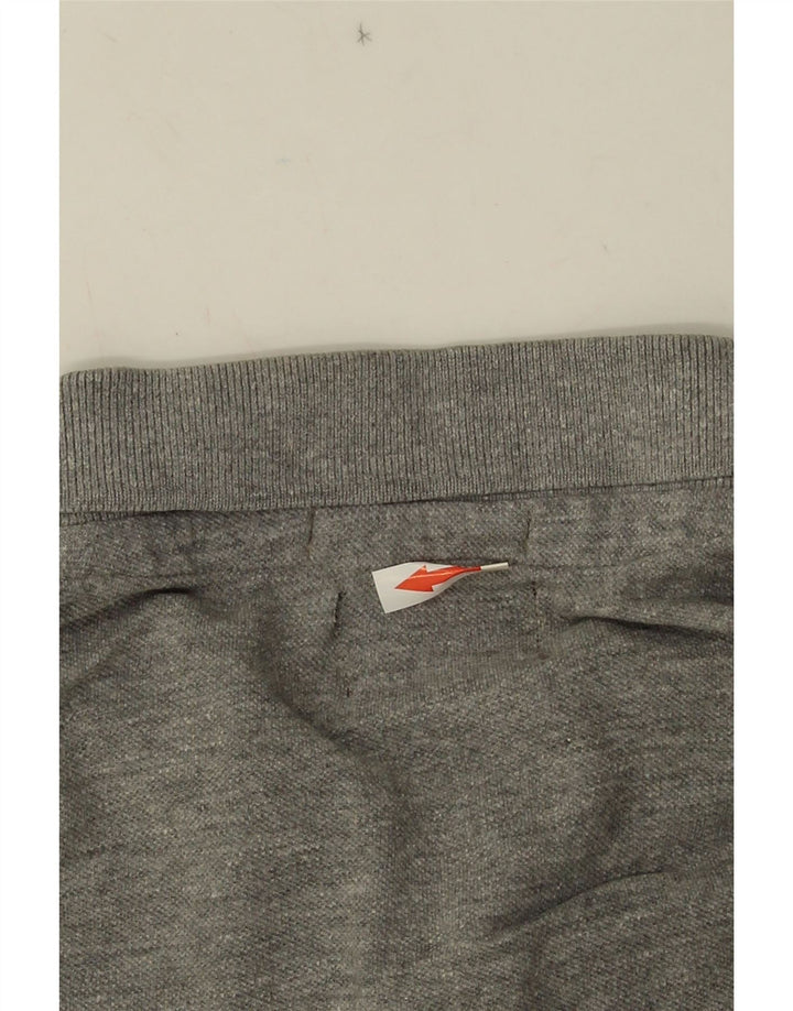 Camisa polo masculina Jack & Jones gráfica pequena cinza manchada