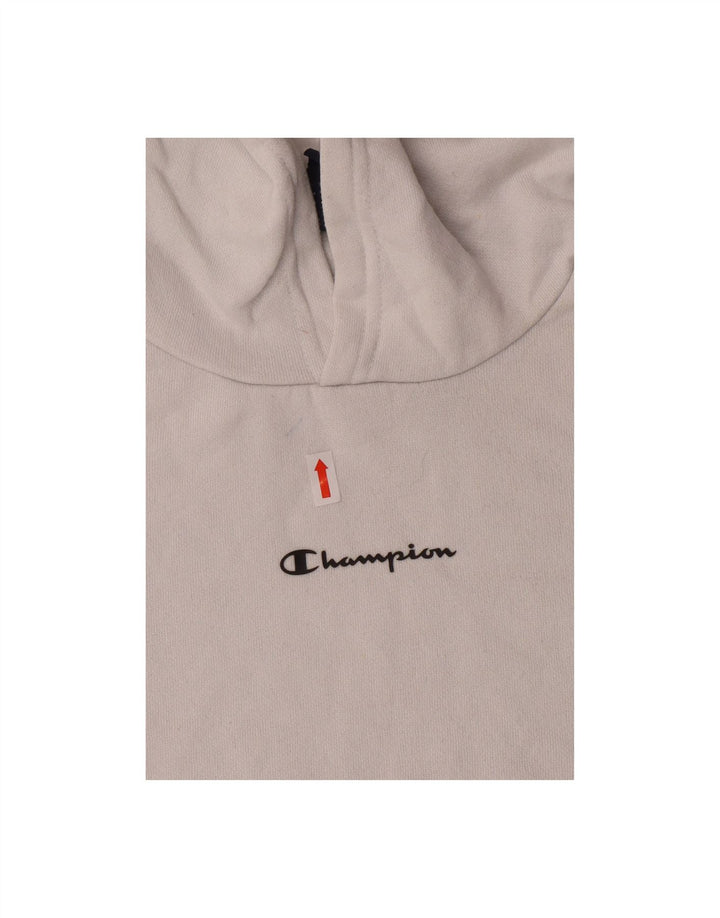 CHAMPION Meninos moletom com capuz 15-16 anos 2XL branco