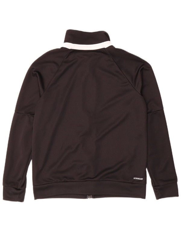 Jaqueta Adidas Menino Aeroready Top 13-14 Anos Preto Colorblock