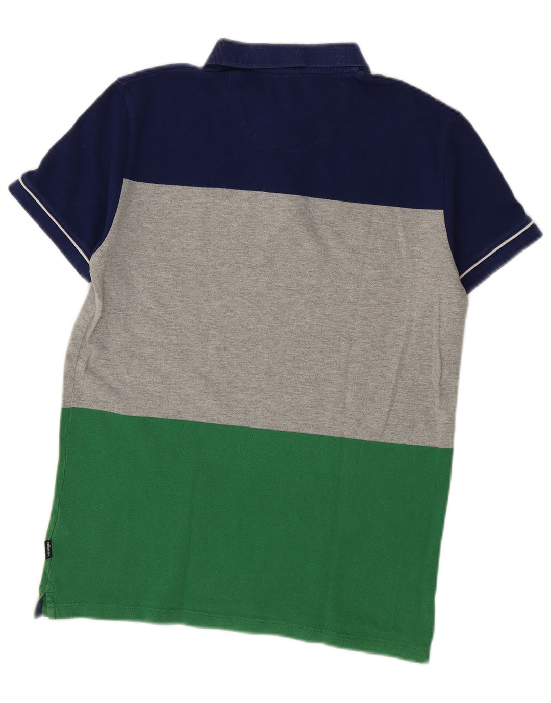 Camisa polo masculina Wrangler de algodão colorblock médio multicolorido