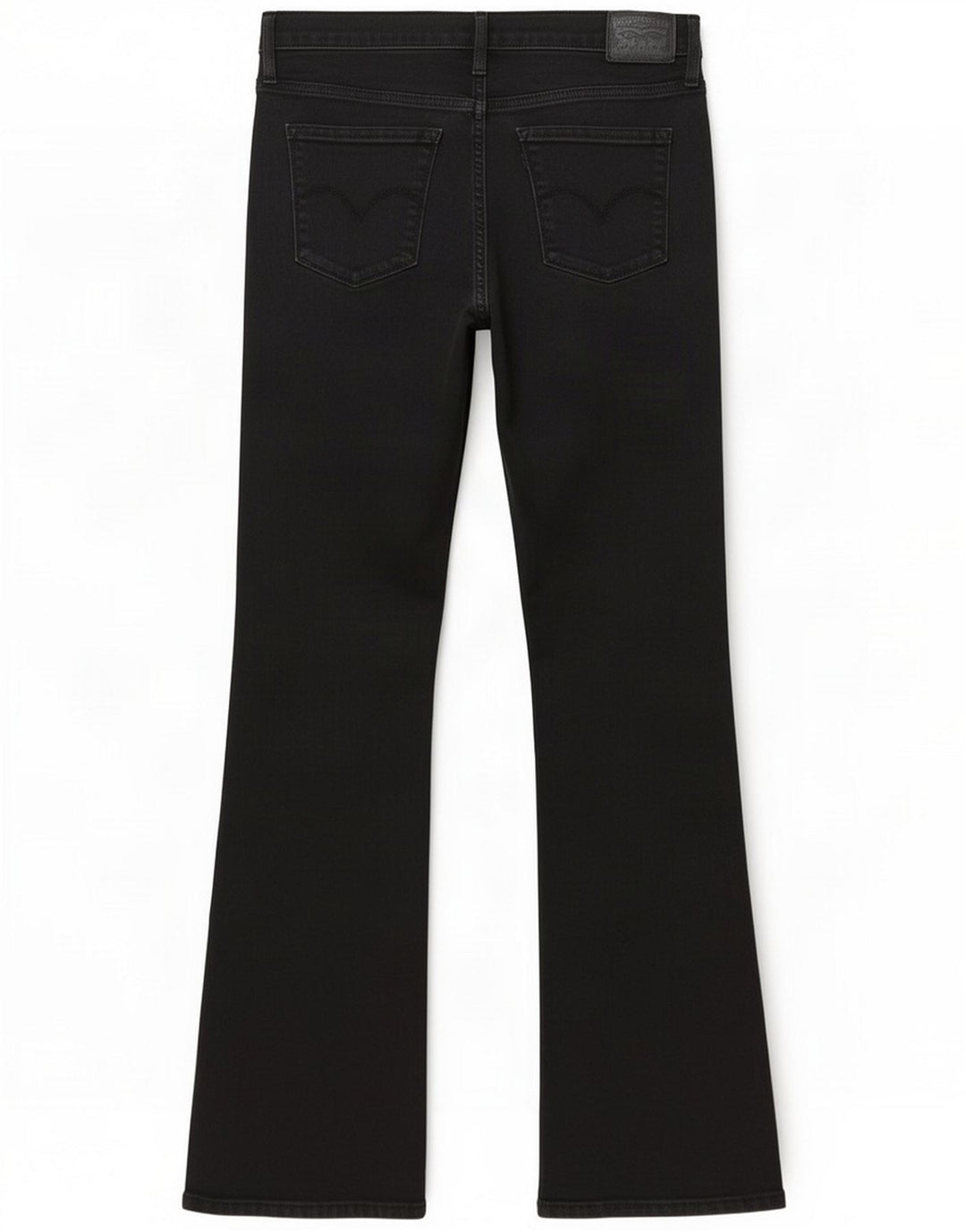 Levi's Womens 315 Bootcut Jeans W30 L32 Algodão Preto