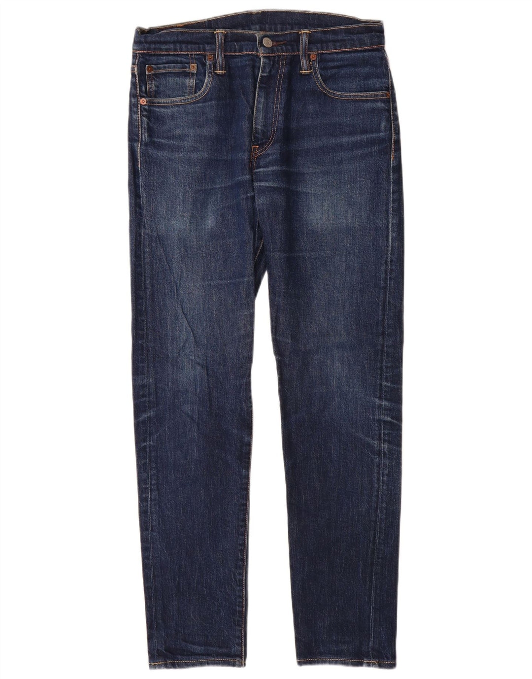 Levi's Masculino 512 Slim Tapered Jeans W30 L30 Azul Algodão