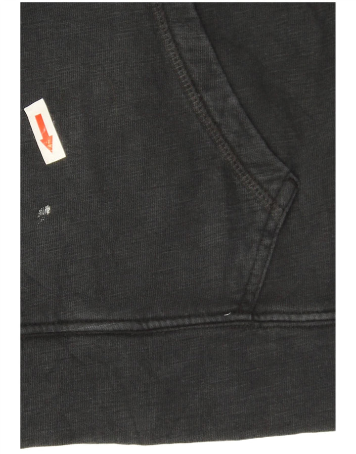 Jumper de moletom feminino Champion Heritage Oversized UK 10 pequeno preto