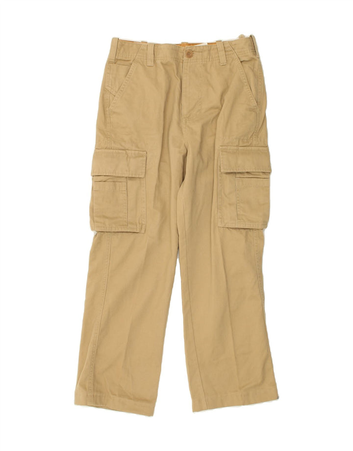 TIMBERLAND Mens Straight Cargo Trousers W28 L27 Beige Cotton Vintage Timberland and Second-Hand Timberland from Messina Hembry 