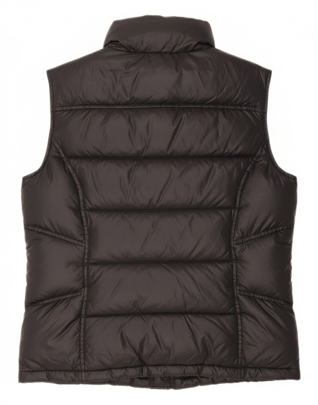 Colete acolchoado feminino TOMMY HILFIGER UK 14 médio preto Cupro