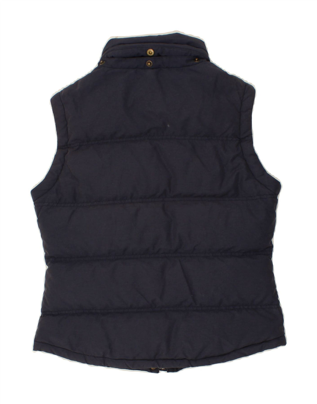 JACK WILLS Womens Padded Gilet UK 10 Small Navy Blue Cotton Vintage Jack Wills and Second-Hand Jack Wills from Messina Hembry 