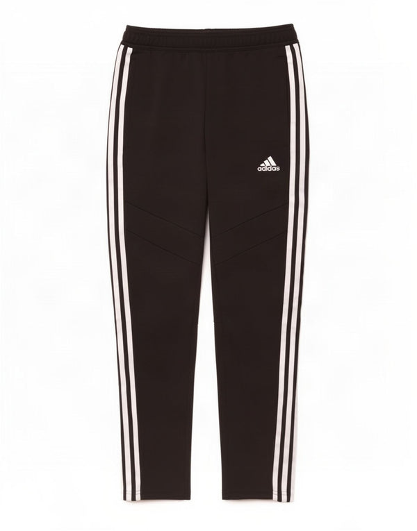 Calças de treino Adidas meninos 11-12 anos preto poliéster