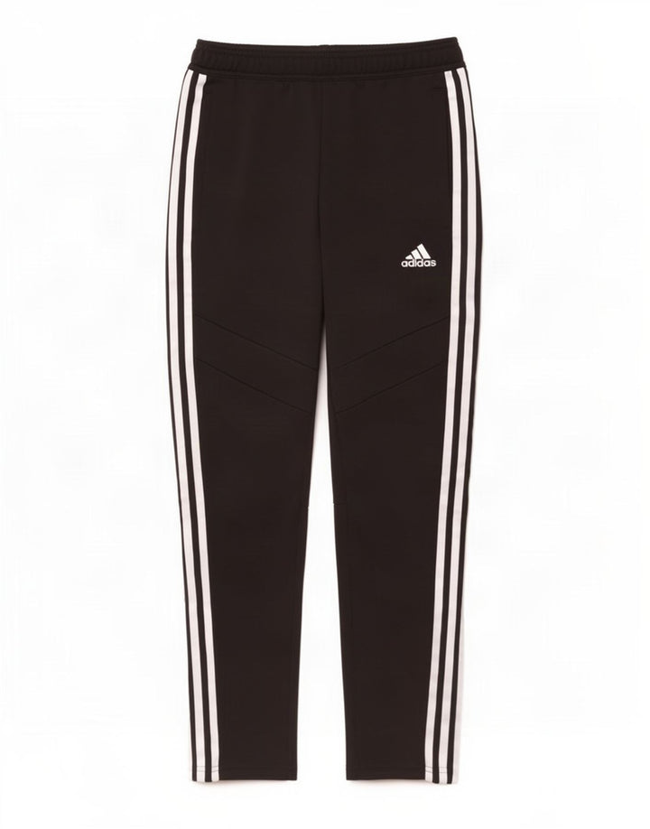 Calças de treino Adidas meninos 11-12 anos preto poliéster