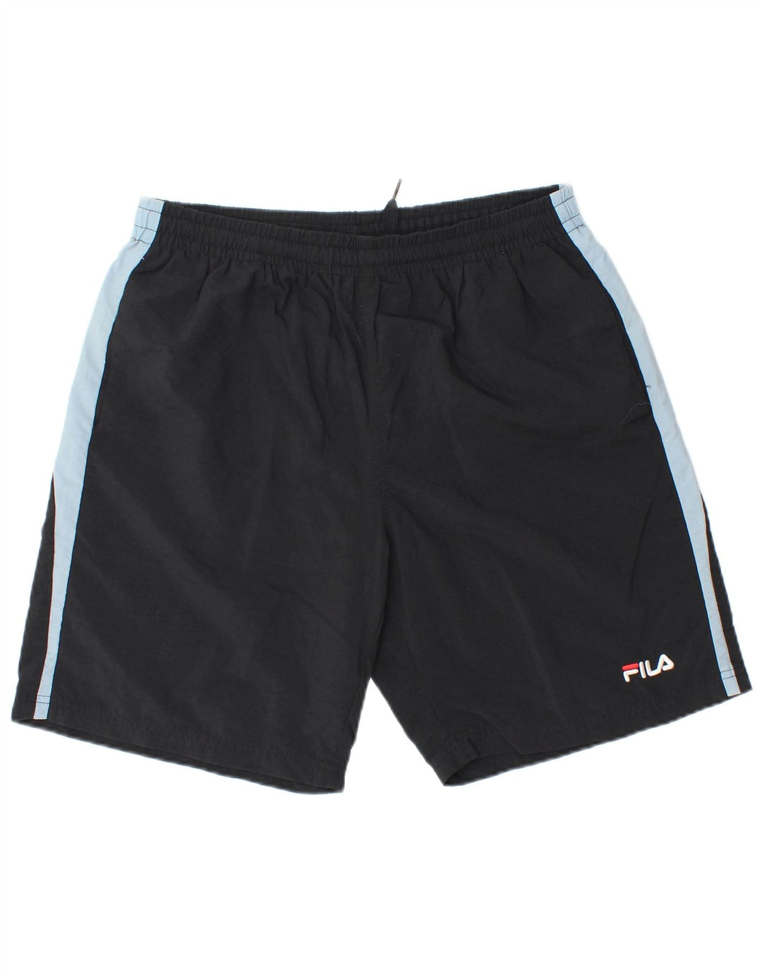 Fila Mens Sport Shorts Grande Preto Colourblock Poliamida