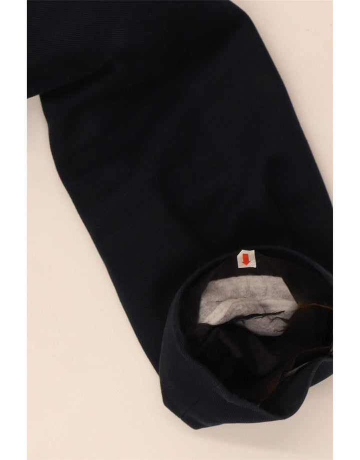 Sobretudo masculino Hugo Boss EU 52 XL algodão azul marinho