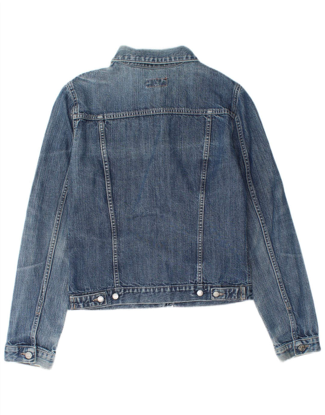 Jaqueta jeans feminina Carrera UK 12 algodão azul médio