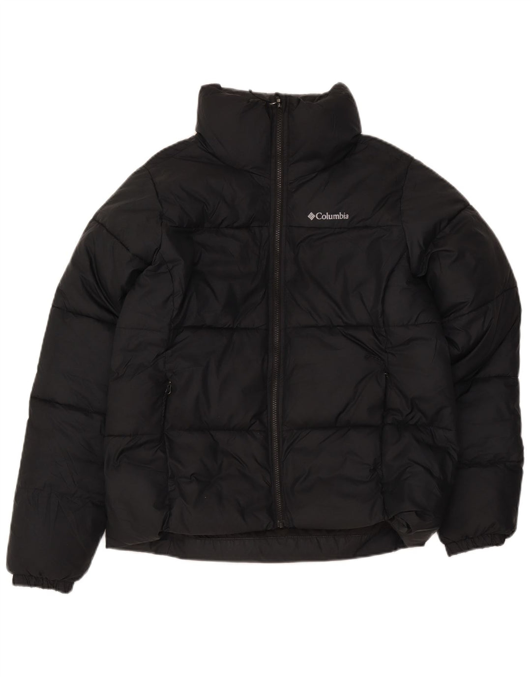 Jaqueta acolchoada masculina Columbia UK 38 poliéster preto médio