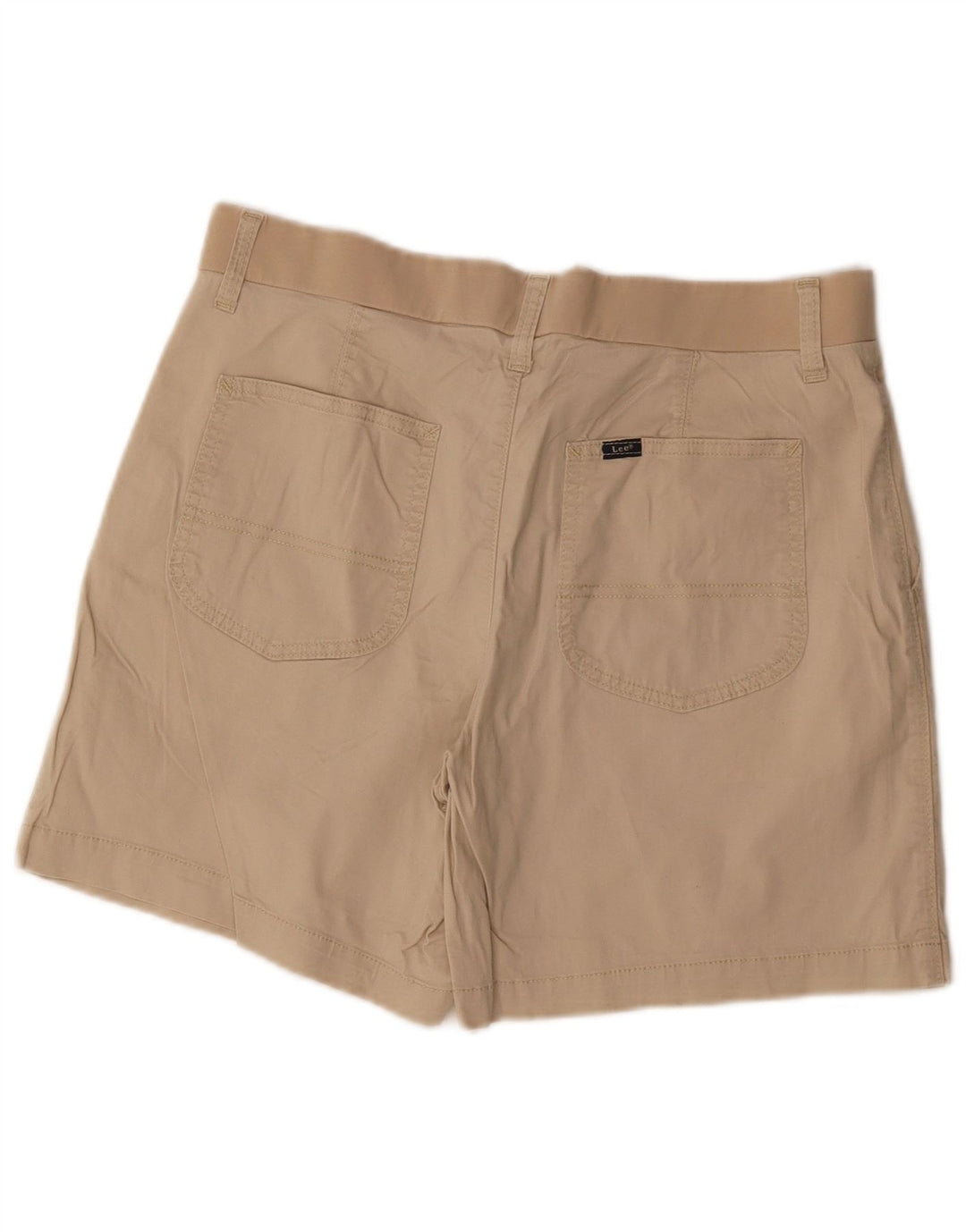 LEE Shorts Chino Feminino W32 Grande Bege