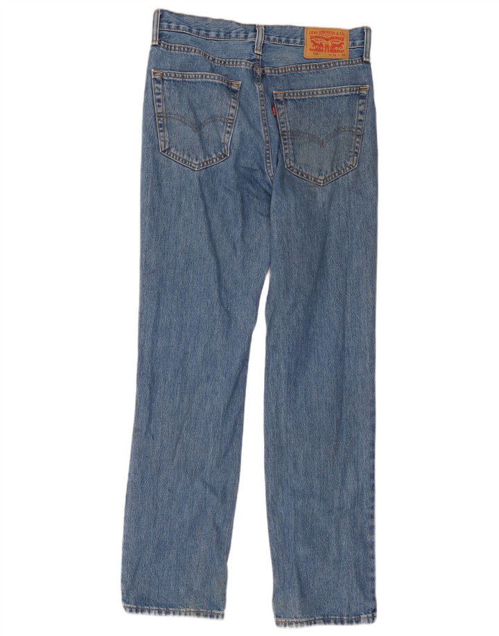 Levi's Masculino 516 Straight Jeans W31 L32 Azul Algodão