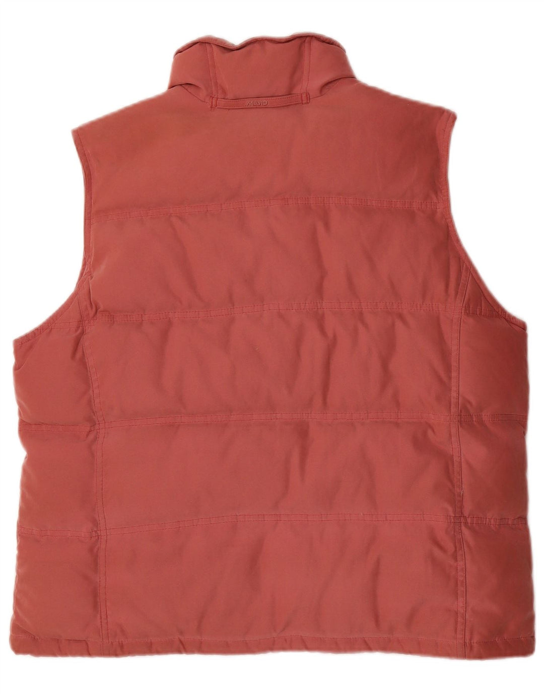 Colete acolchoado feminino Musto UK 16 grande poliéster rosa