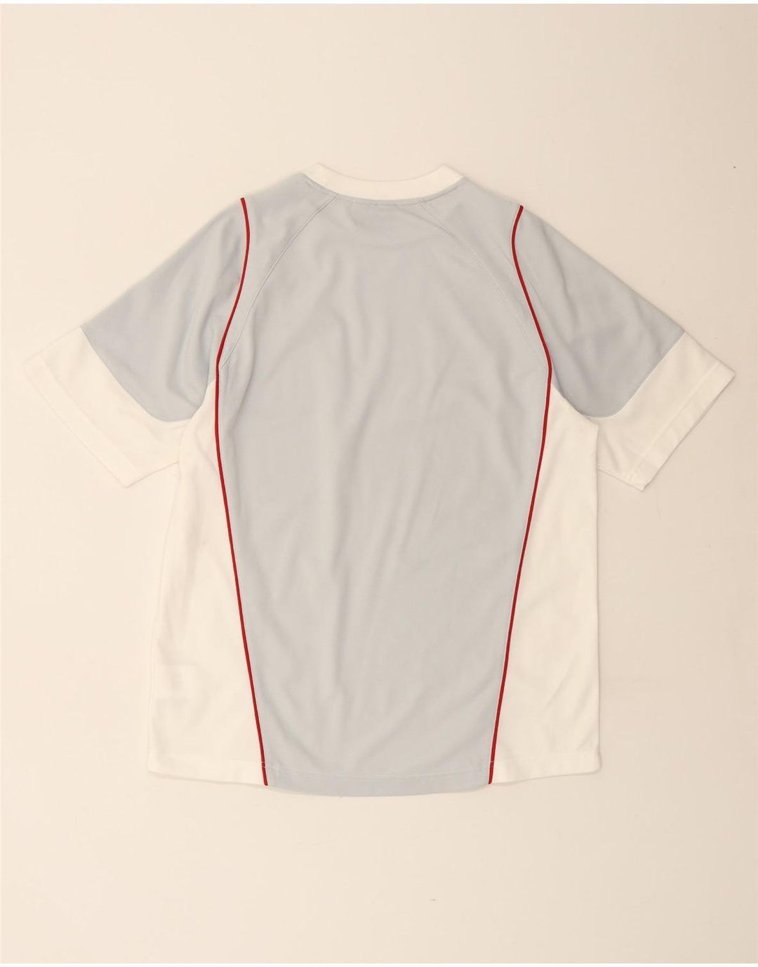Camiseta masculina LOTTO UK 38/40 poliéster colorblock branco médio