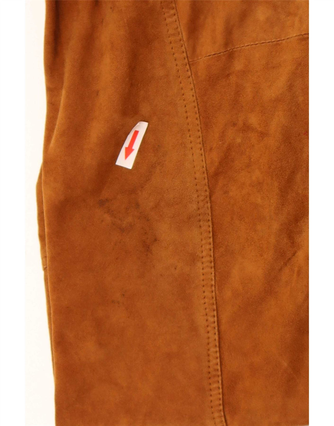 Jaqueta bomber masculina vintage de camurça IT 54 2XL bege