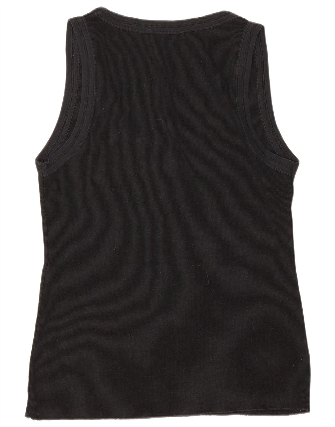 Zara Womens Vest Top UK 14 Grande Preto