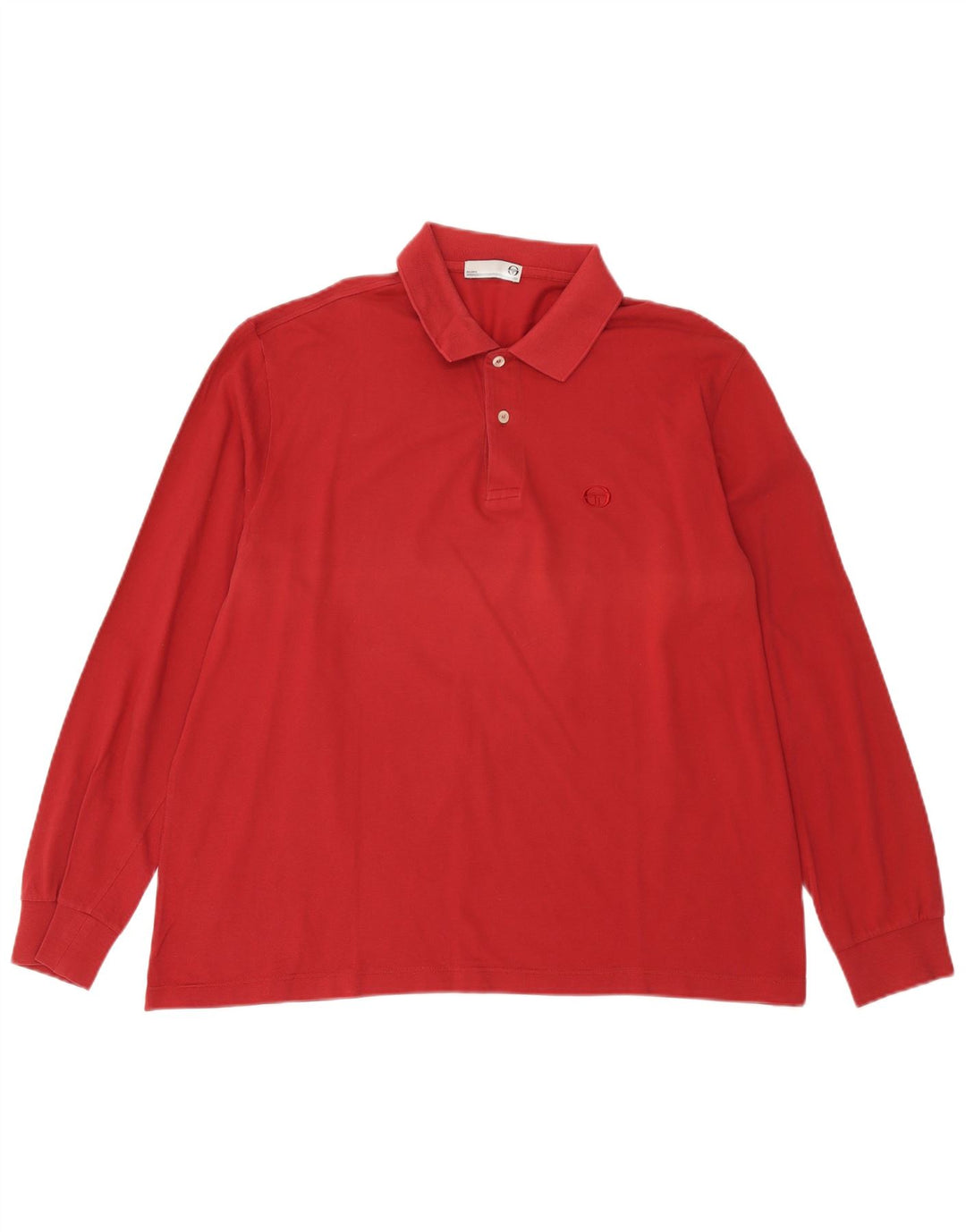 camisa polo masculina de manga comprida milano grande vermelha