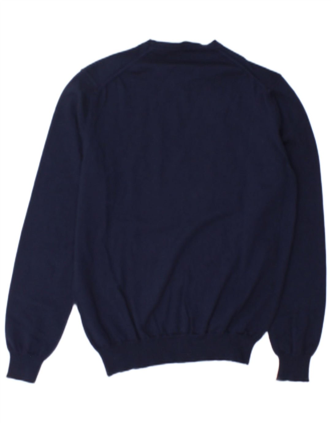 Suéter masculino Harmont & Blaine com gola redonda, grande lã azul marinho