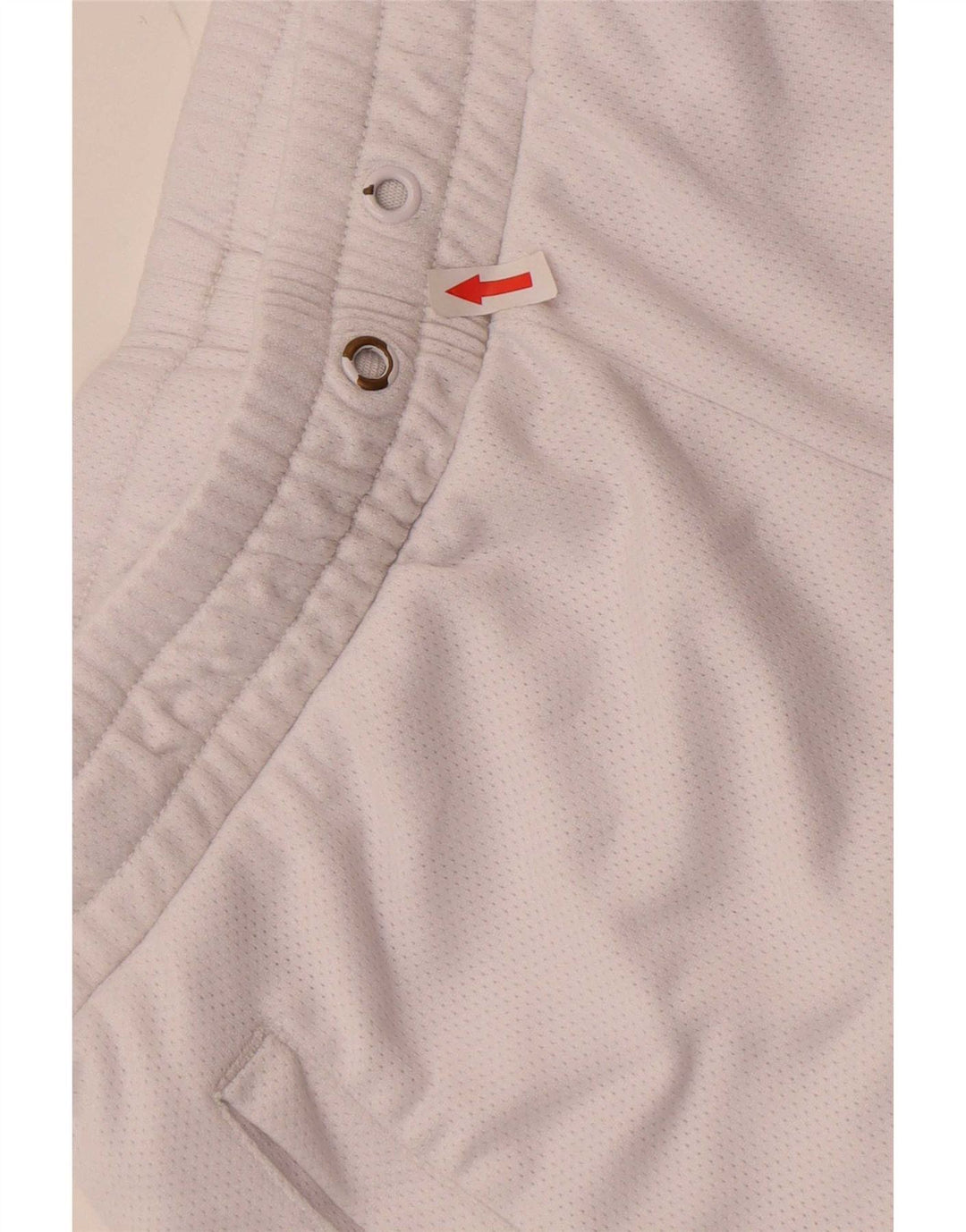 Kappa Mens Sport Shorts Pequeno Colorblock Branco