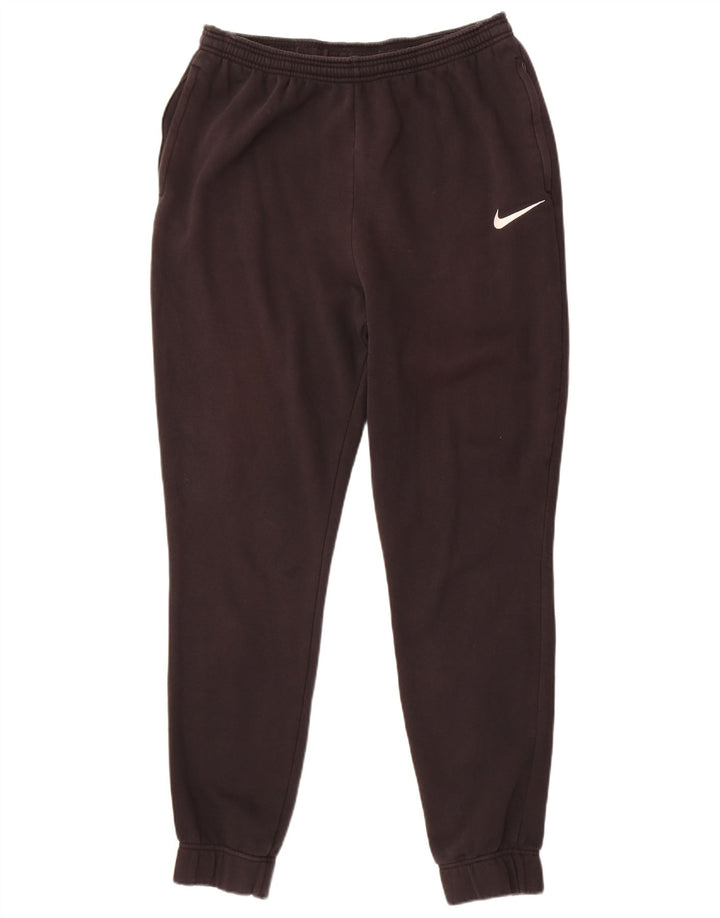 Calça de treino masculina Nike joggers grande algodão preto