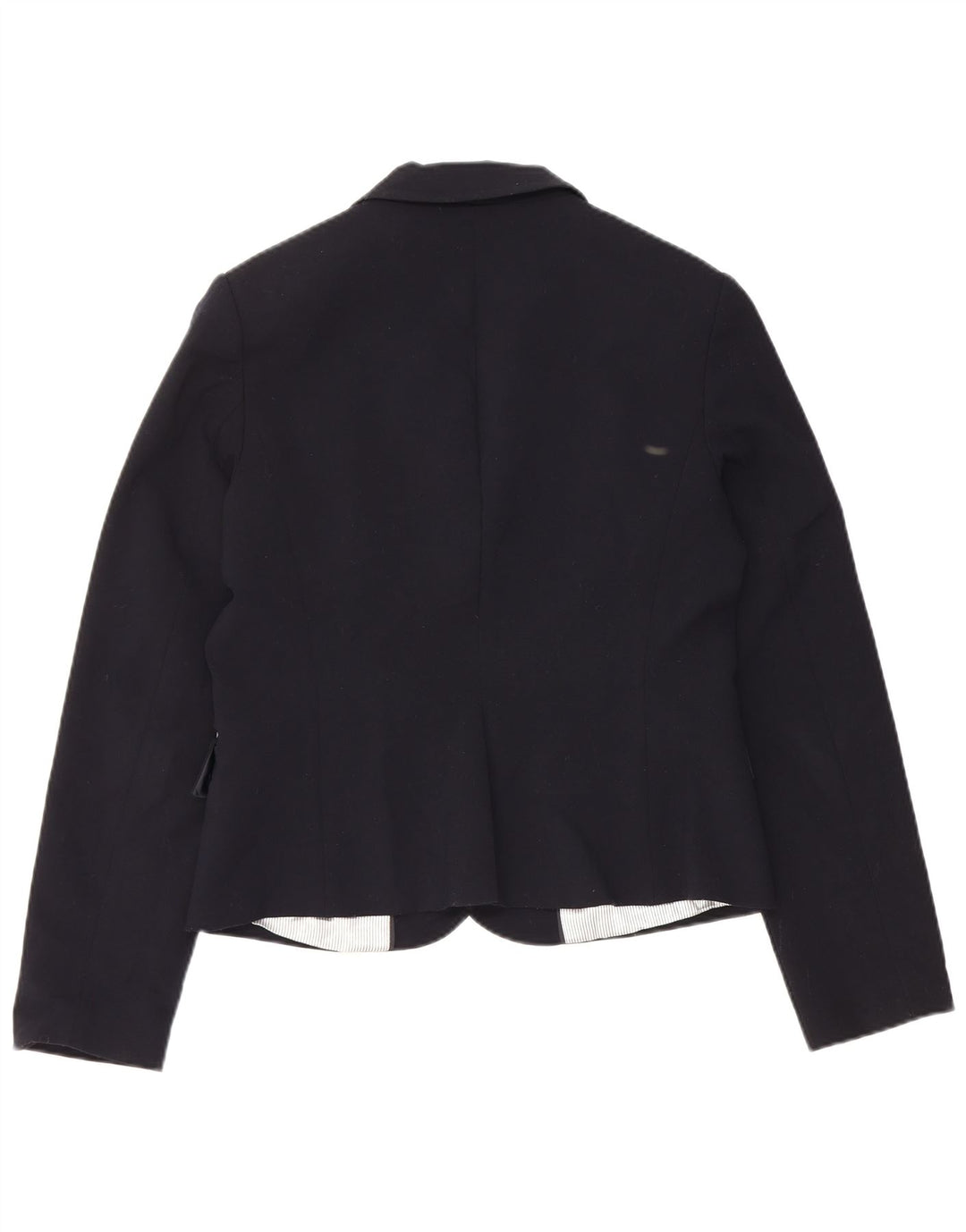 Jaqueta blazer feminina CALVIN KLEIN com 2 botões Reino Unido 14 azul marinho médio