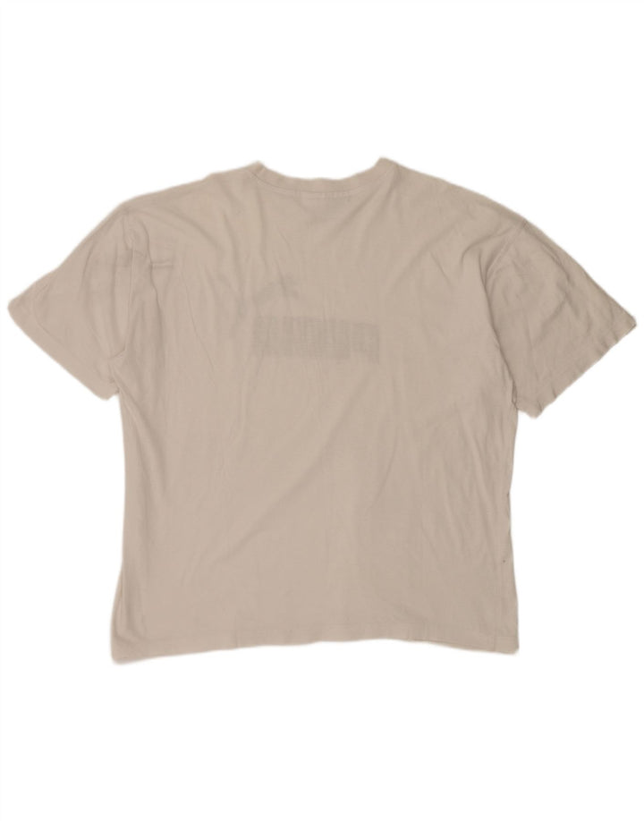 Camiseta gráfica masculina PUMA grande branca