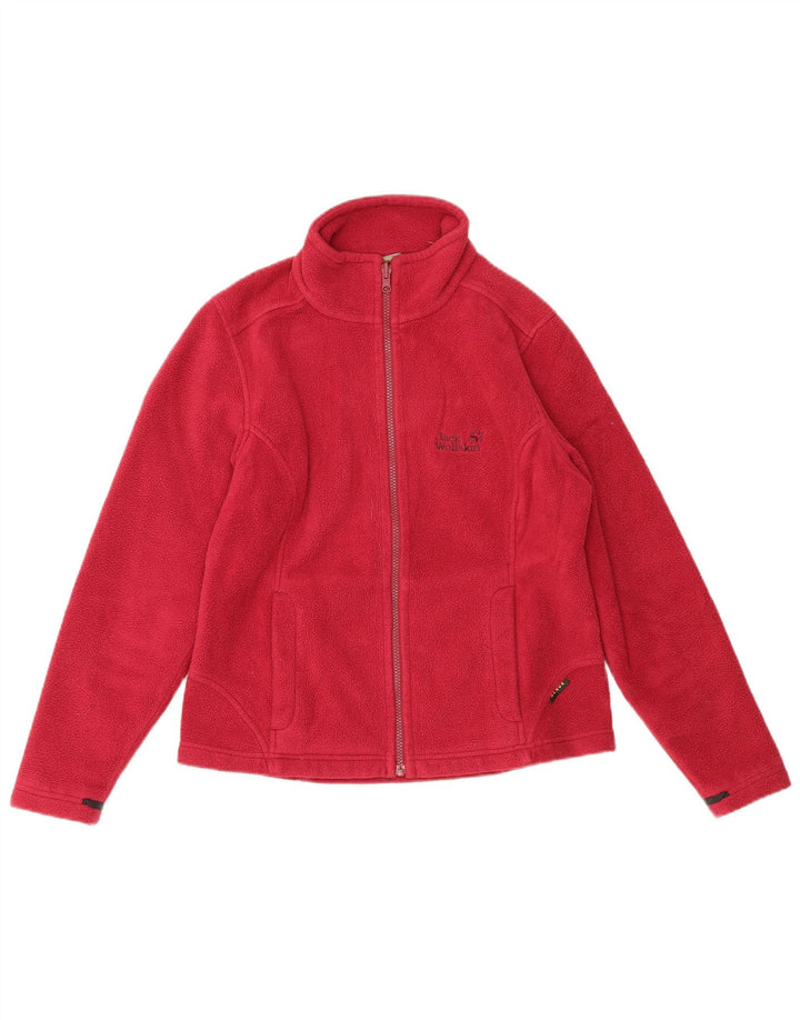 Jaqueta Jack Wolfskin Feminina Liner Fleece UK 12/14 Médio Rosa