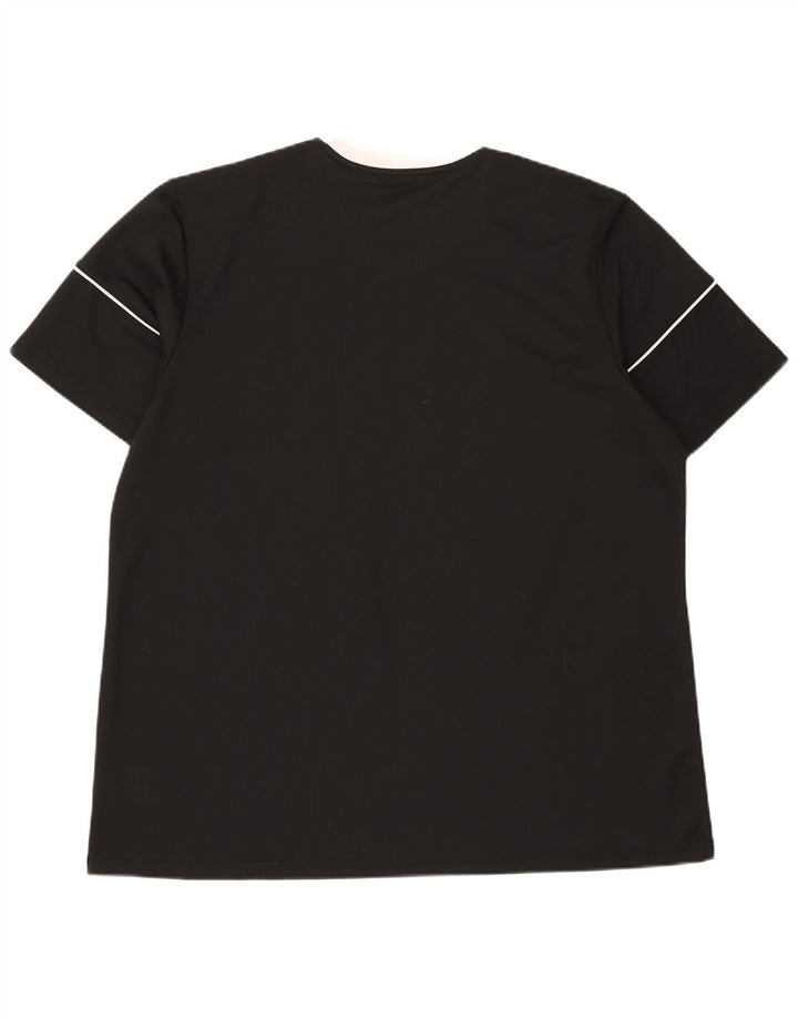 Adidas Mens Aeroready Camiseta Top 2XL Poliéster Preto