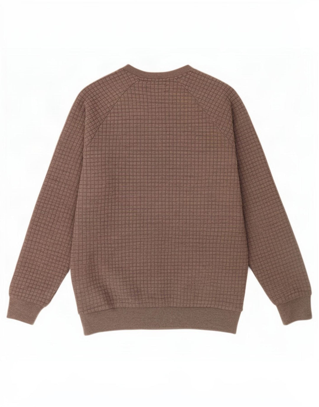 Zara Moletom Masculino Jumper XL Cinza Xadrez Poliéster