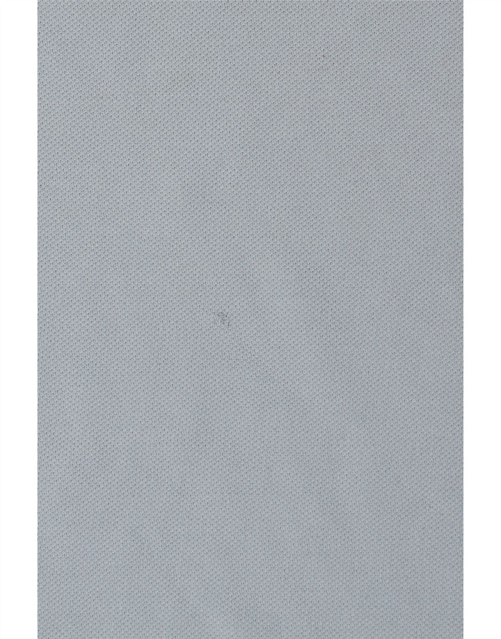Camisa polo masculina Lacoste tamanho 3 pequeno algodão azul