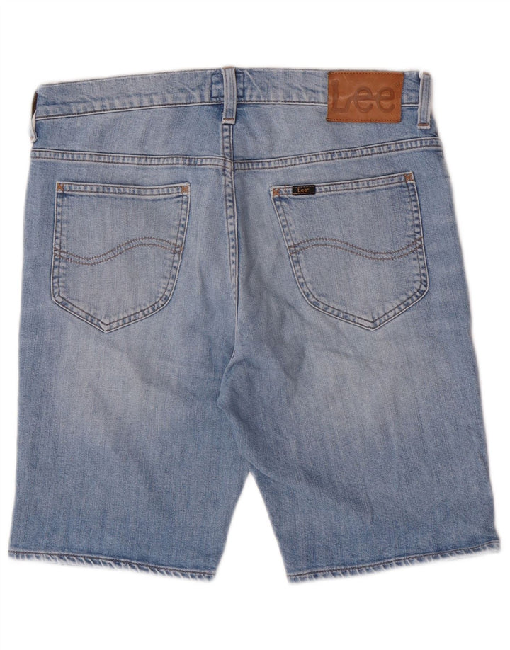 Shorts jeans masculino Lee W30 azul médio