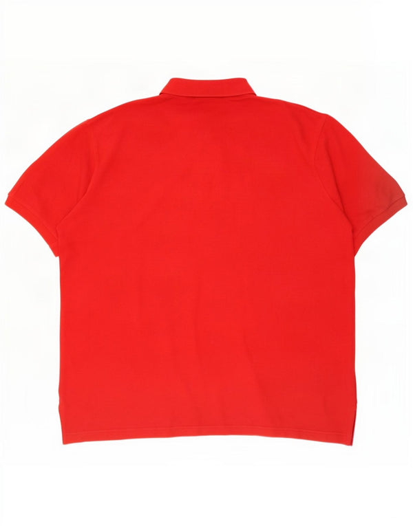 US Polo Assn. Camisa polo masculina 2XL algodão vermelho