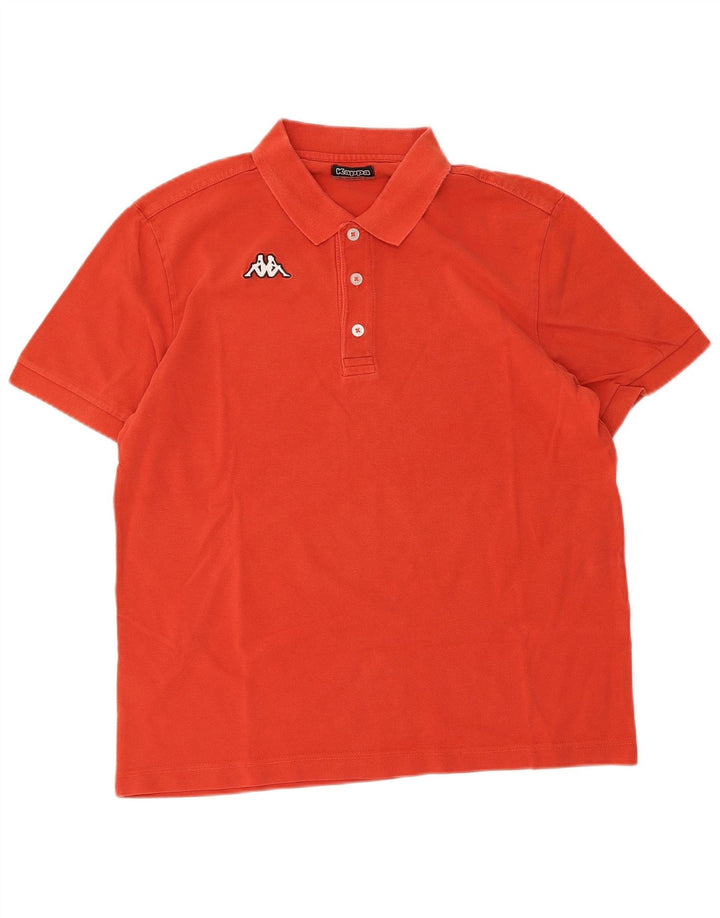 Camisa polo masculina KAPPA grande vermelha