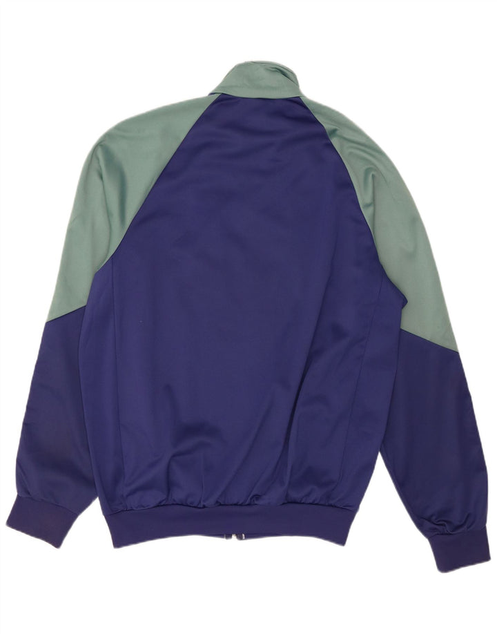 Arena Mens Graphic Tracksuit Top Jacket Grande Azul Colourblock Poliéster