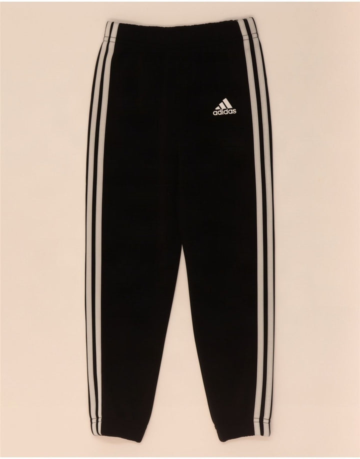 Adidas meninos calças de treino joggers 2-3 anos preto poliéster