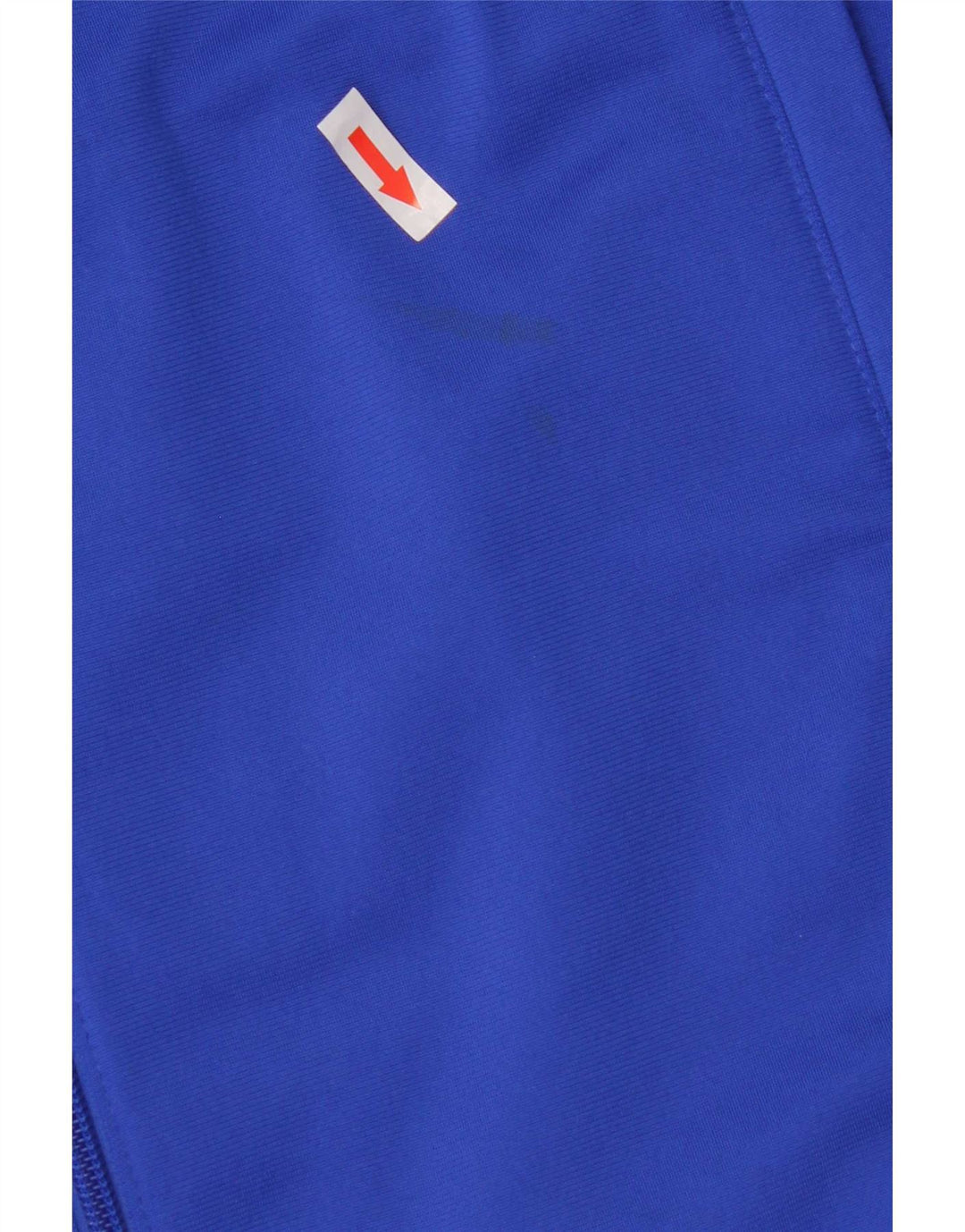 Adidas Mens Graphic Tracksuit Top Jacket Médio Azul Colorblock Poliéster